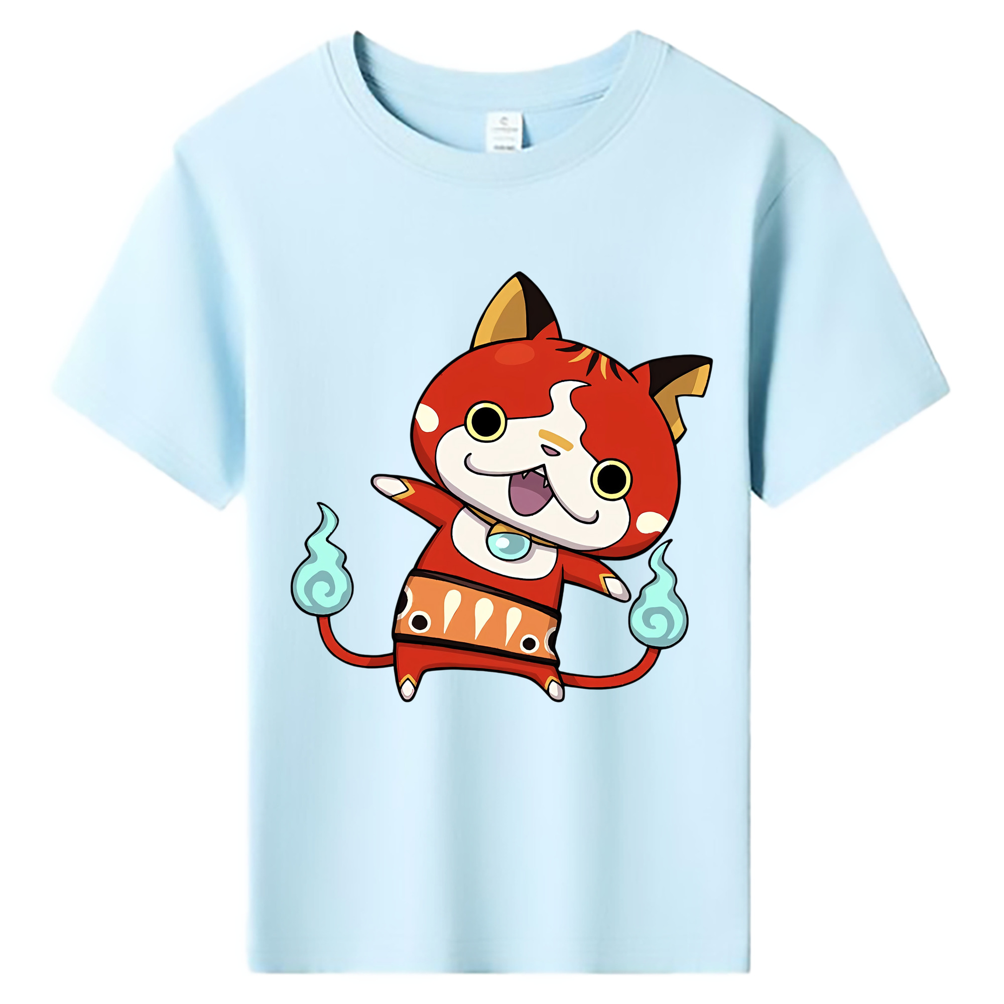 （画像用） 妖怪ウォッチ Yo-kai Watch 綿100％キッズTシャツ（フロントプリント）